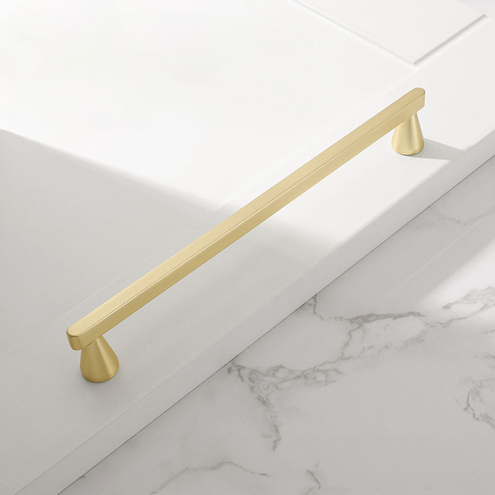 Modern Minimalist Gold and Grey Cabinet Handles