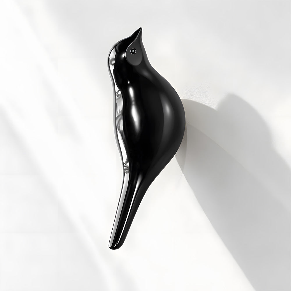 Decorative Bird Shaped Resin Wall Hook