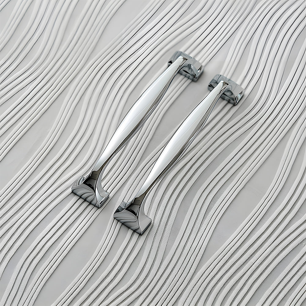 Wide Head Simple Brass Drawer Handles