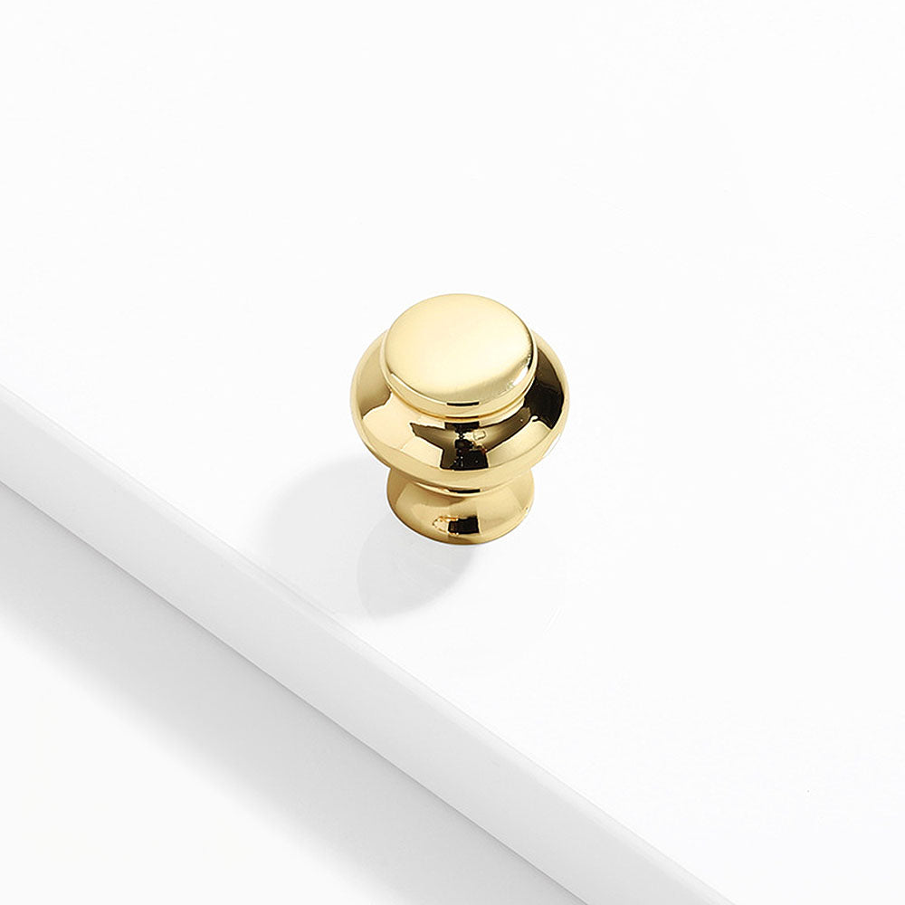Simple Retro Gold Zinc Alloy Cabinet Handles And Drawer Knobs