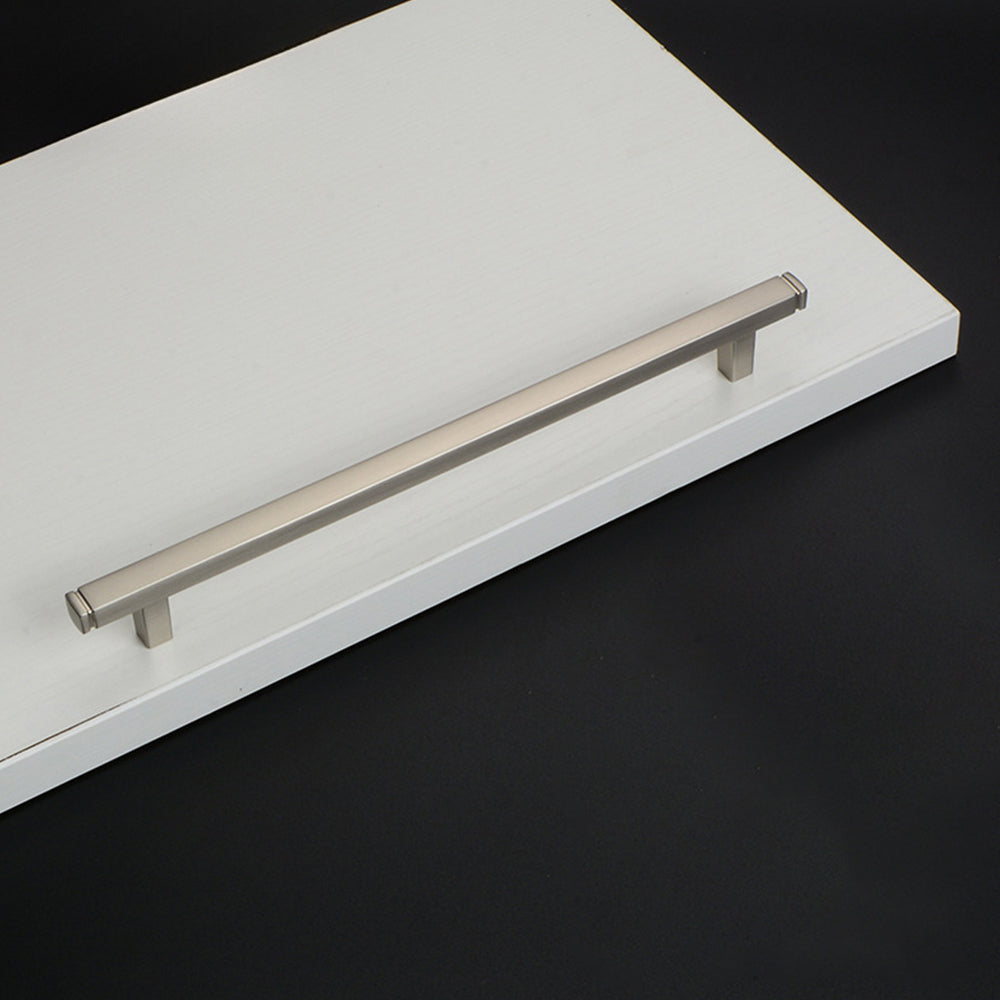 Modern Minimalist Square Brushed Handles And Pulls