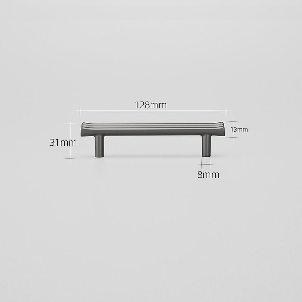 Light Luxury Style High-end Brushed Cabinet Door Handle