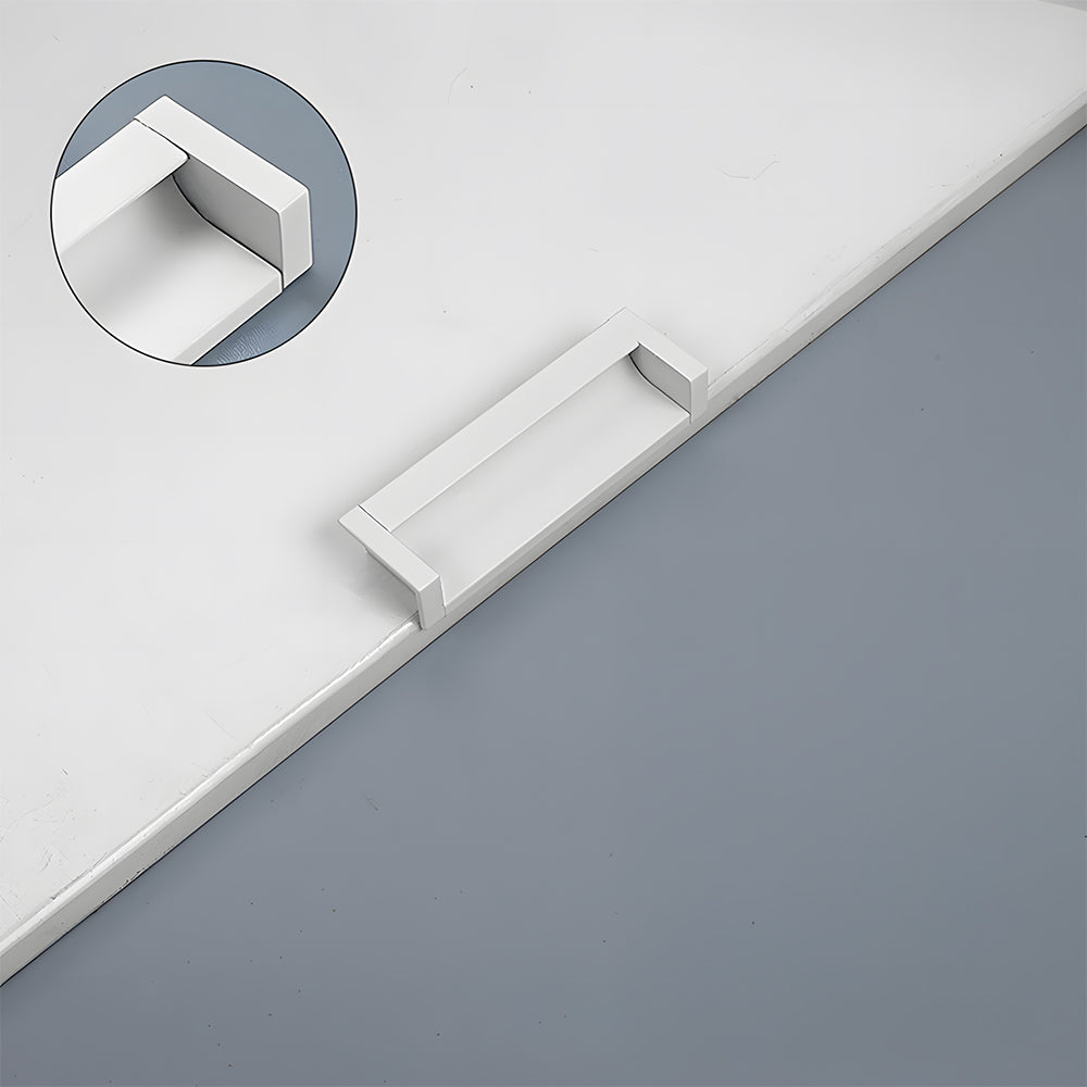 Minimalist Aluminum Alloy Flush Finger Edge Pulls