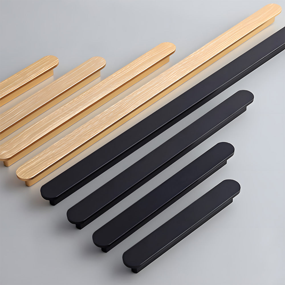 Modern Aluminum Brushed Kitchen Cabinet Handles