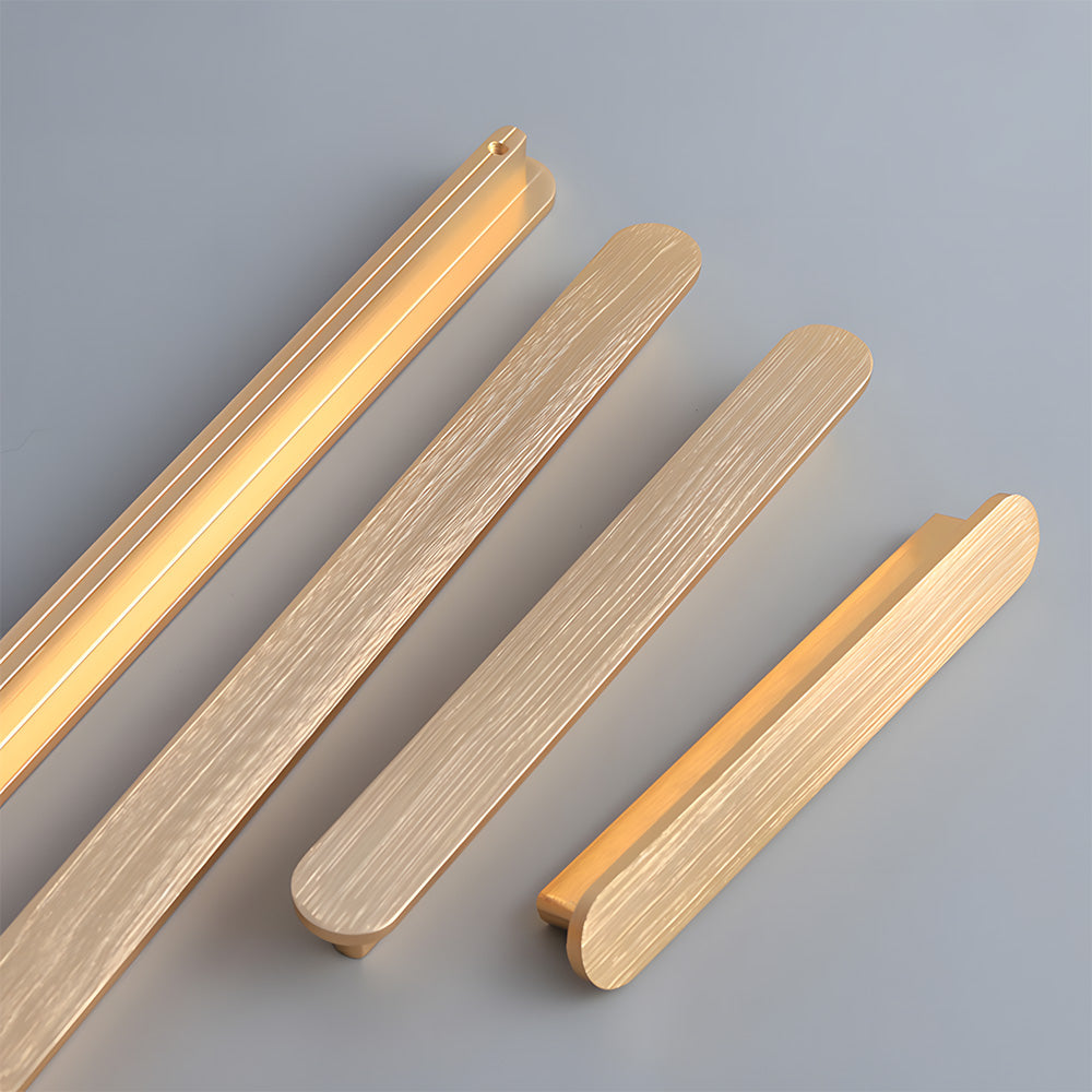 Modern Aluminum Brushed Kitchen Cabinet Handles