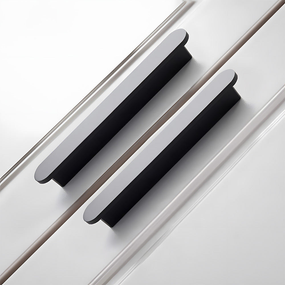 Modern Aluminum Brushed Kitchen Cabinet Handles