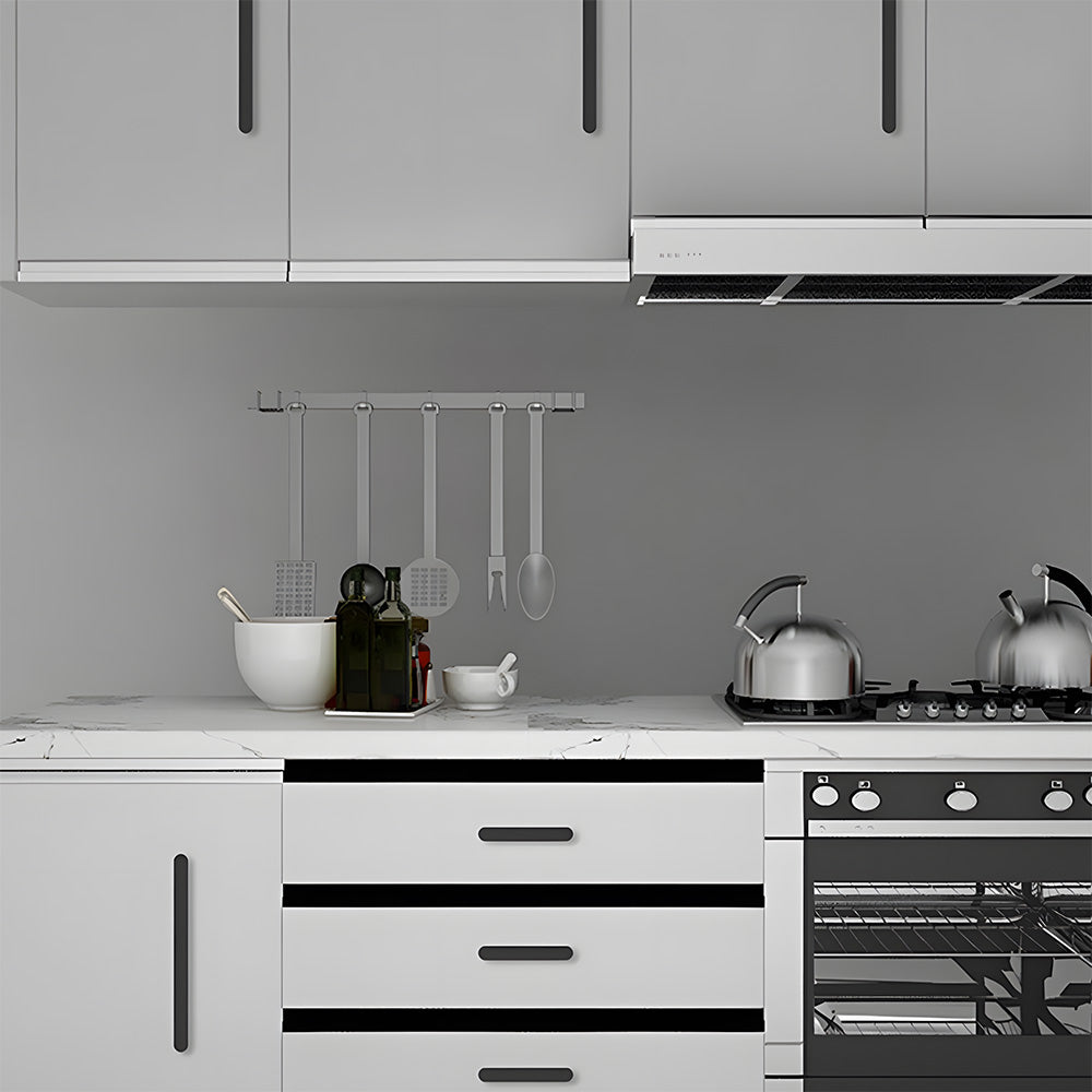 Modern Aluminum Brushed Kitchen Cabinet Handles