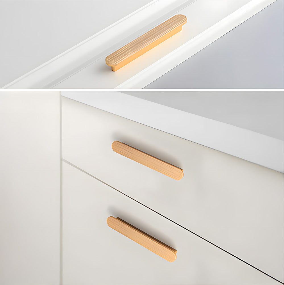 Modern Aluminum Brushed Kitchen Cabinet Handles