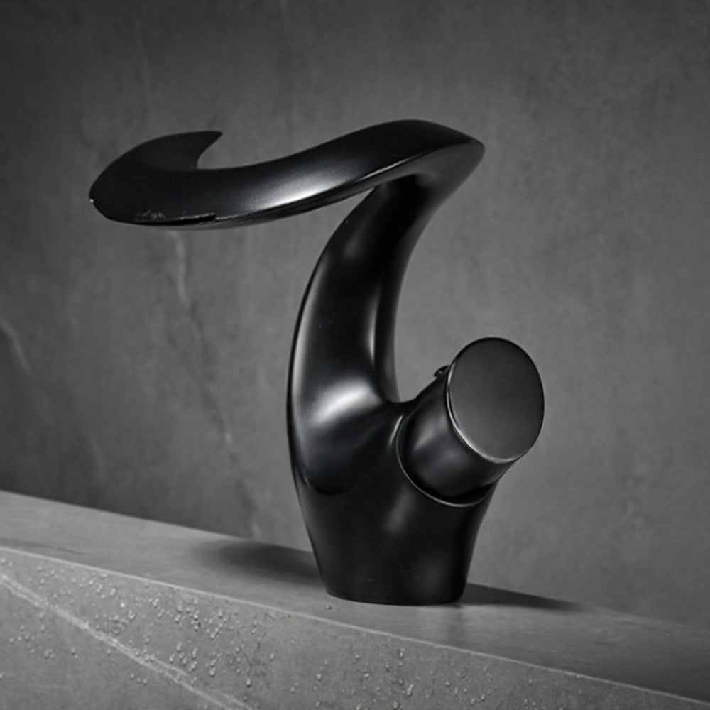Modern Creative S-Shape Mono Basin Mixer Tap