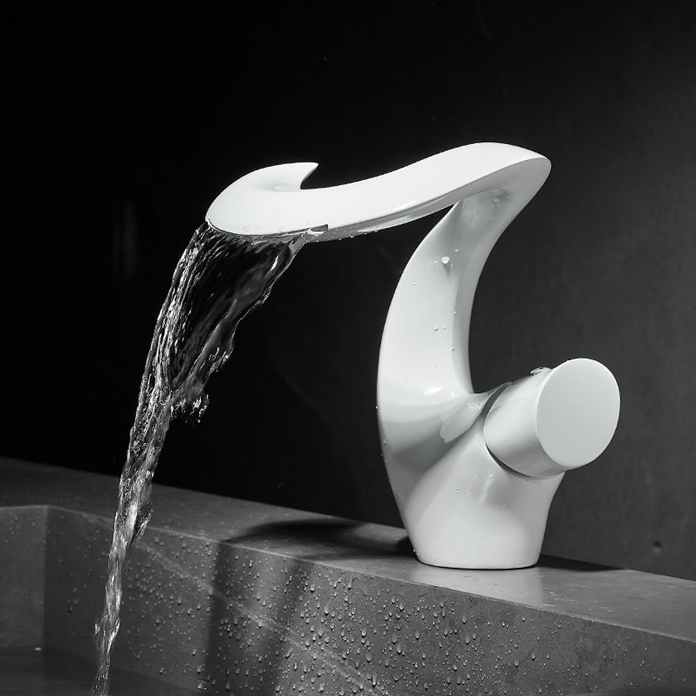 Modern Creative S-Shape Mono Basin Mixer Tap