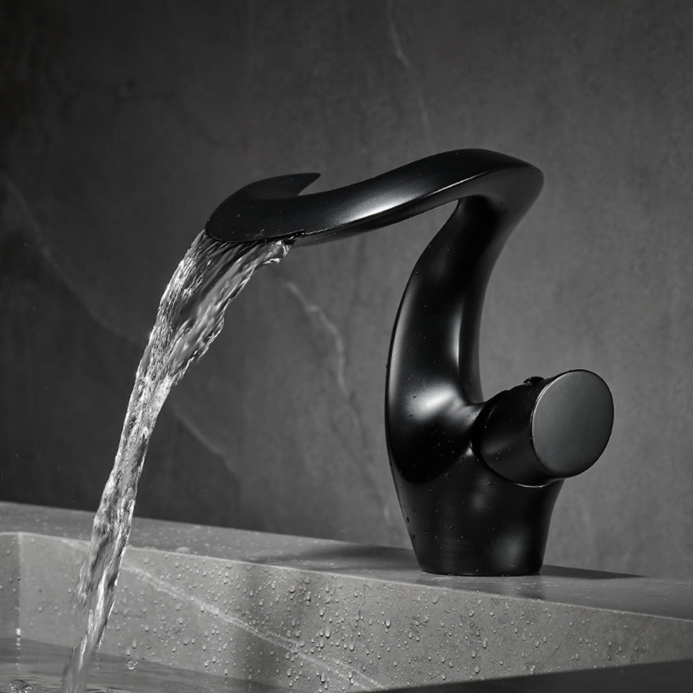 Modern Creative S-Shape Mono Basin Mixer Tap