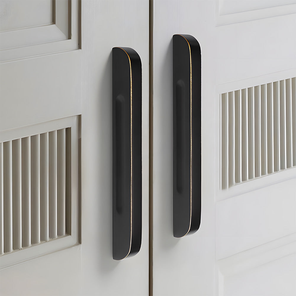 Modern Solid Pure Brass Cabinet Handles