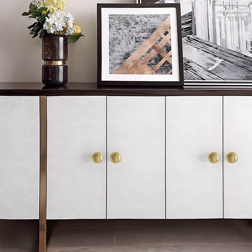 Modern Solid Pure Brass Cabinet Handles