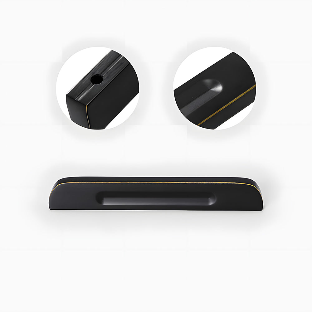 Modern Solid Pure Brass Cabinet Handles