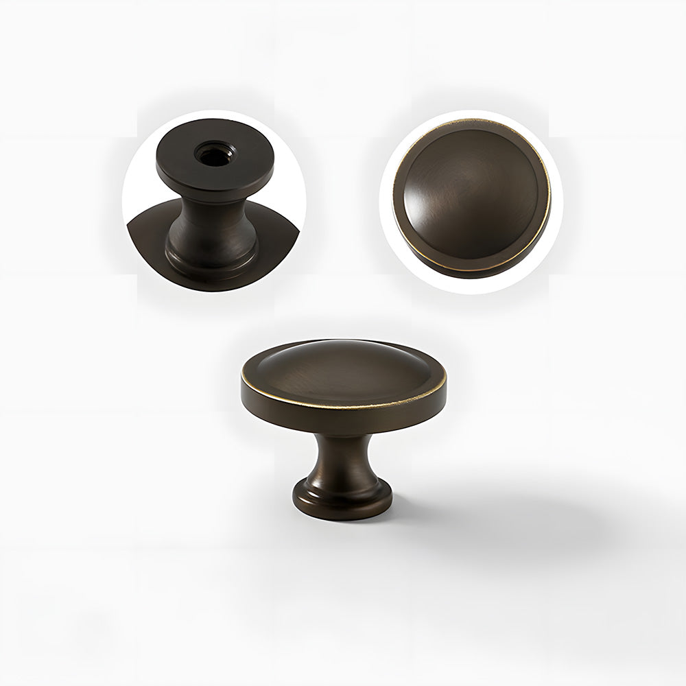 Modern Solid Pure Brass Cabinet Handles