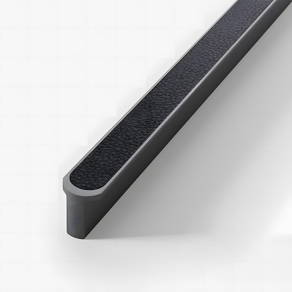 Modern Two-tone Leather Dresser Drawer Pulls