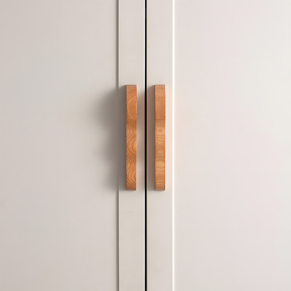 Unique Handmade Wavy Natural Wood Cabinet Handles