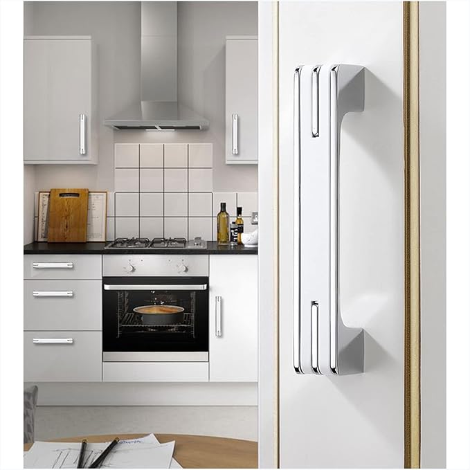 Modern Unique Chrome Kitchen Cabinet Handles
