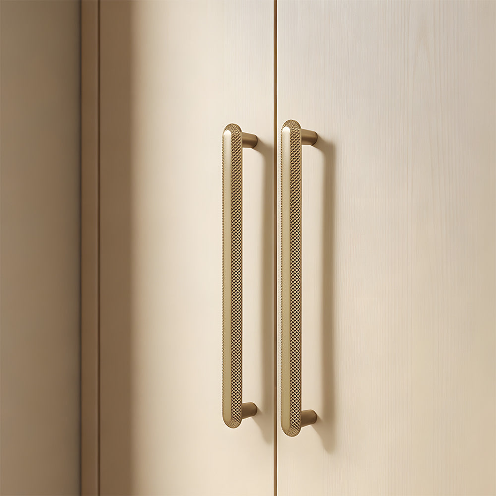 Vintage Knurled Textured Cabinet Bar Pulls