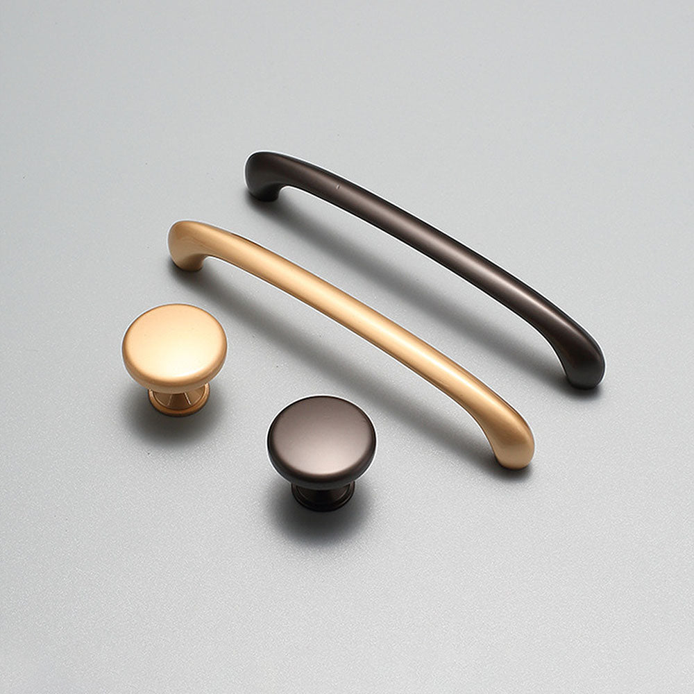 Modern Arched Door Pull Handles for Kitchen Cabinets