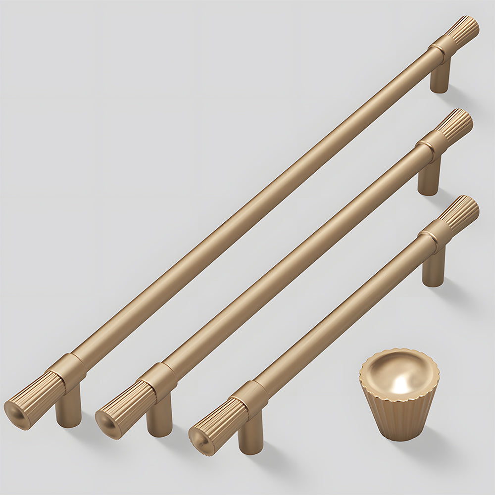 French Gold Wardrobe Door Drawer Handles