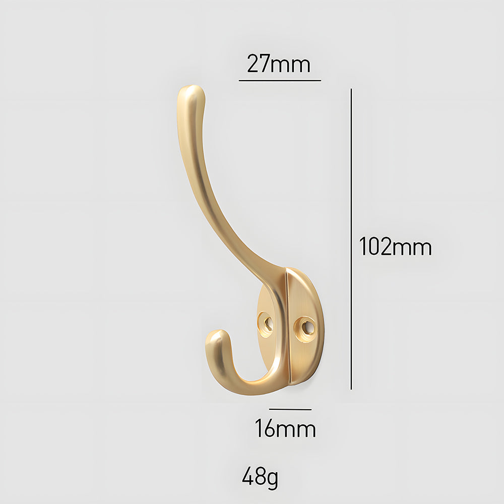 Bathroom Door Wall Mounted Coat Single Hook