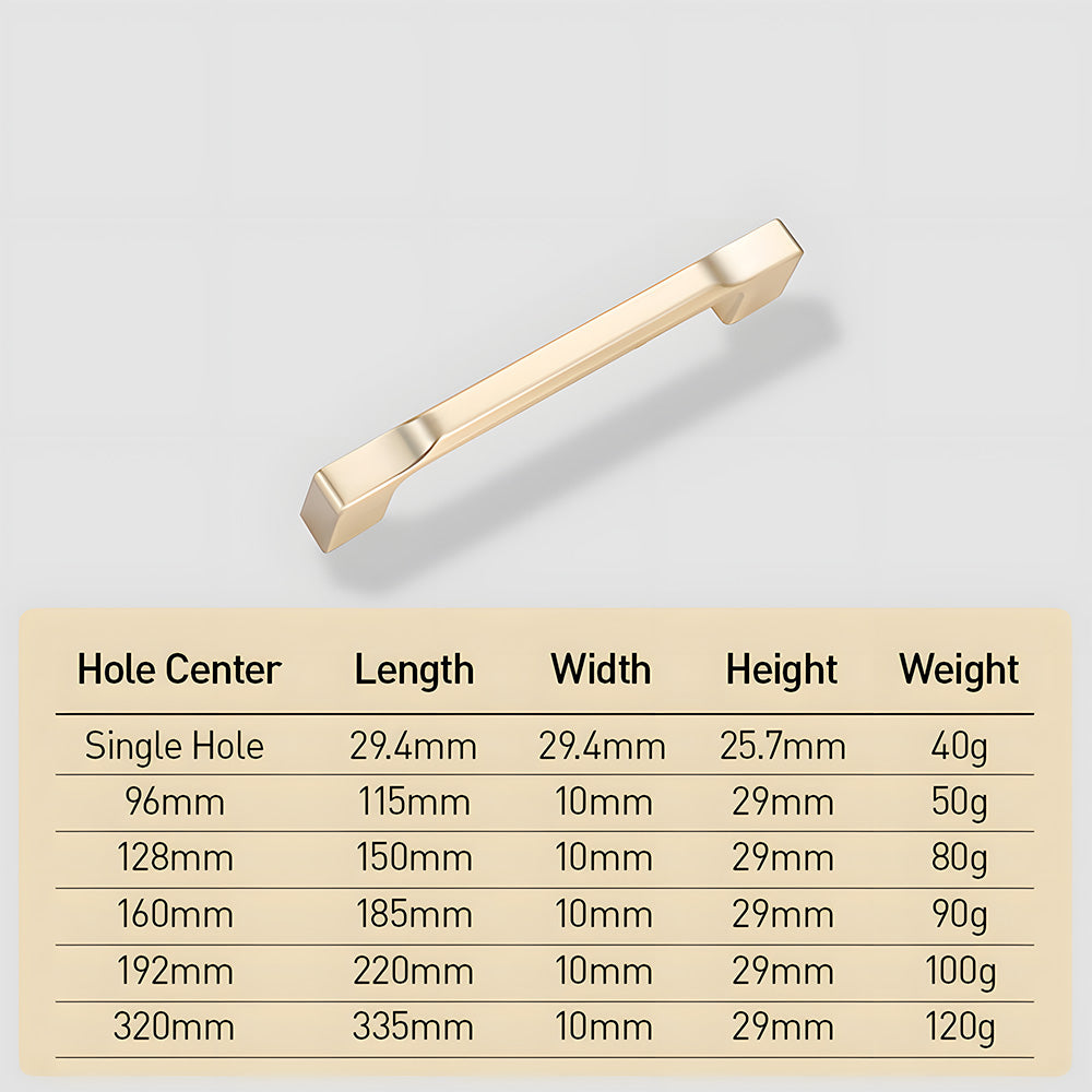 Scandinavian Design Door Cabinet Drawer Handle