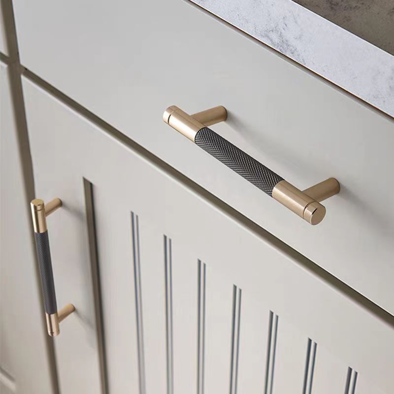 Aluminum Alloy Knurled Bar Pull Handles