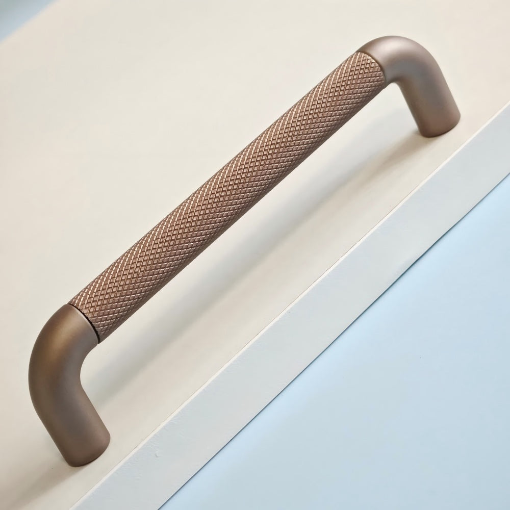 Long Cupboard Bar Knurled Handles