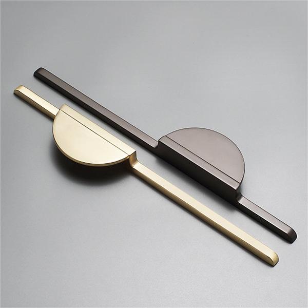 A Pair of Unique Semicircle Cabinet Handles