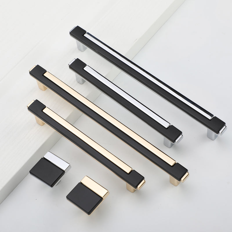 Zinc Alloy Square Bar Pull Handles