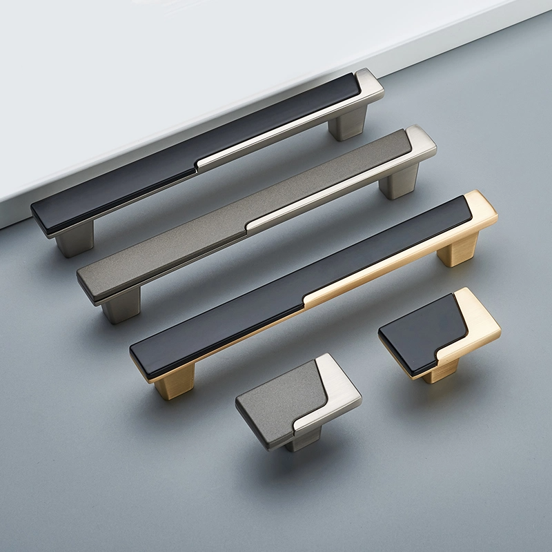 Modern Square Kitchen Bar Cabinet Pull Handles