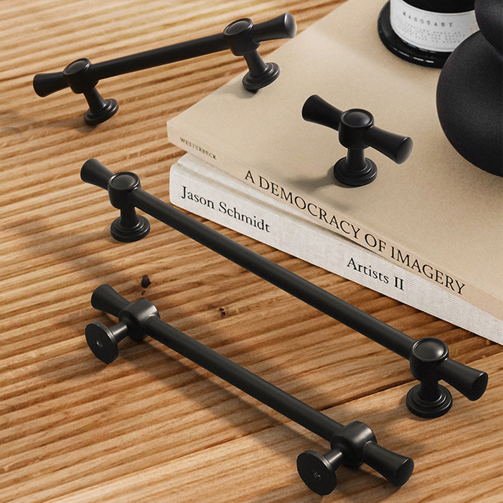 Brushed Brass Drawer Pulls