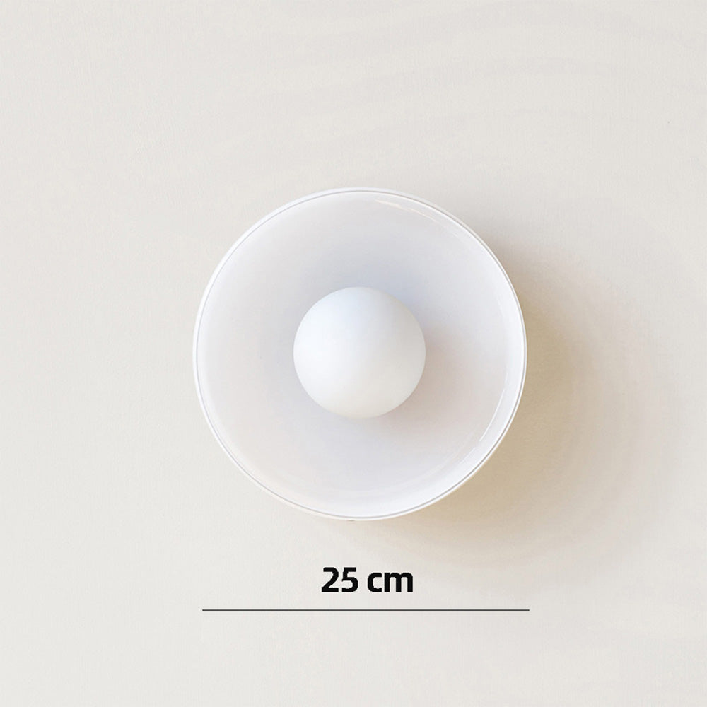 Modern Glass Round Glass Ceiling Light