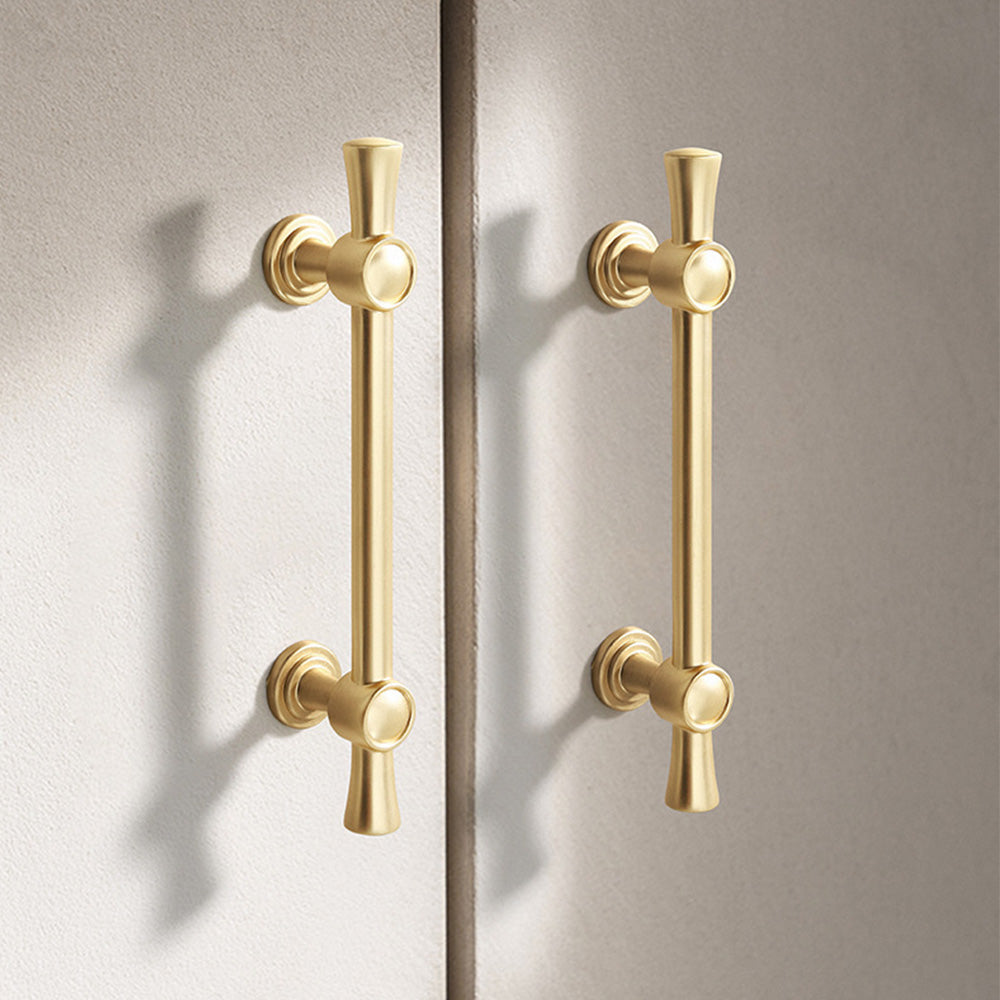 Brushed Brass Drawer Pulls