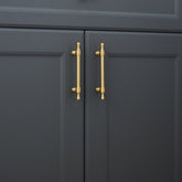Brushed Brass Bar Pull Handles