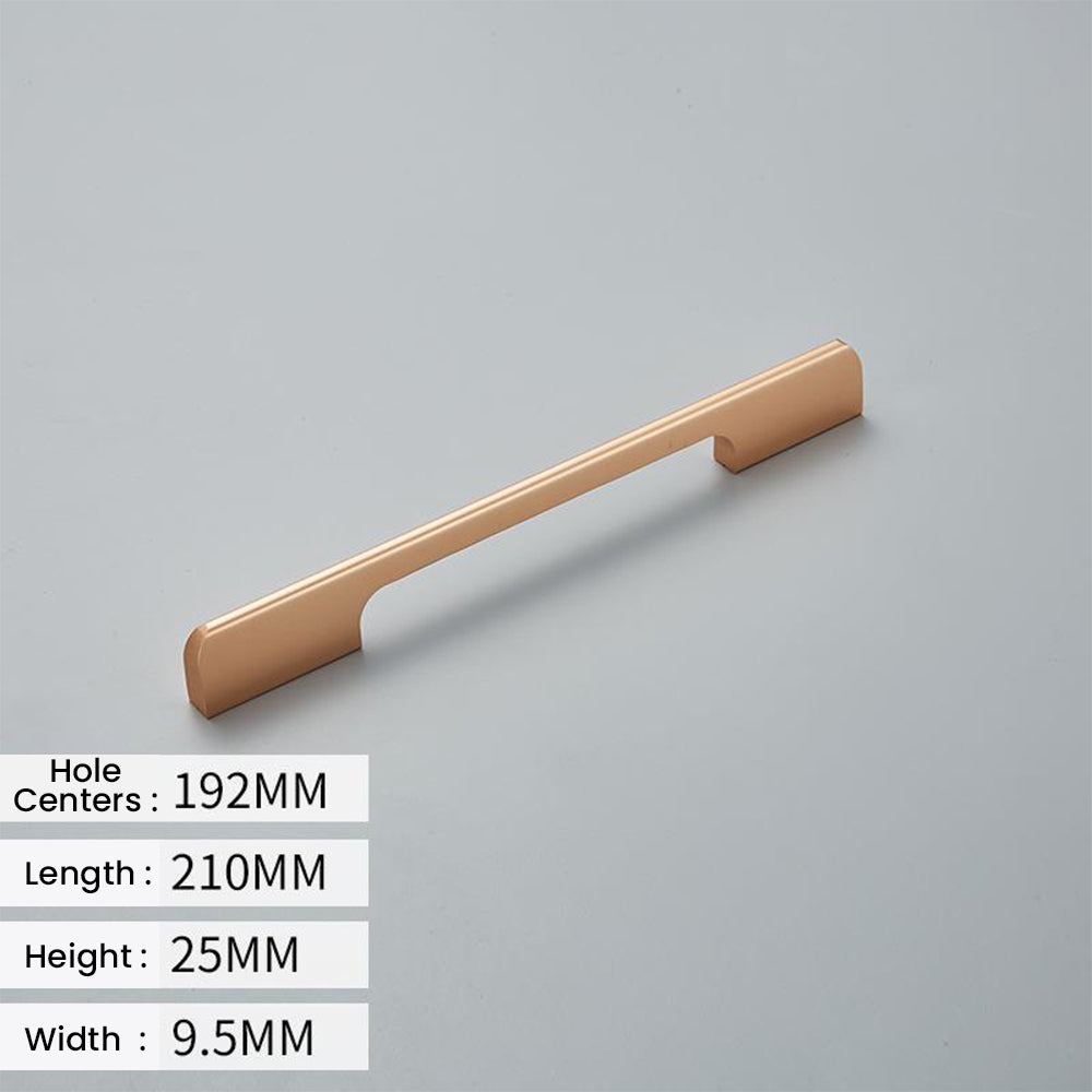 Solid Long Cabinet Bar Handles