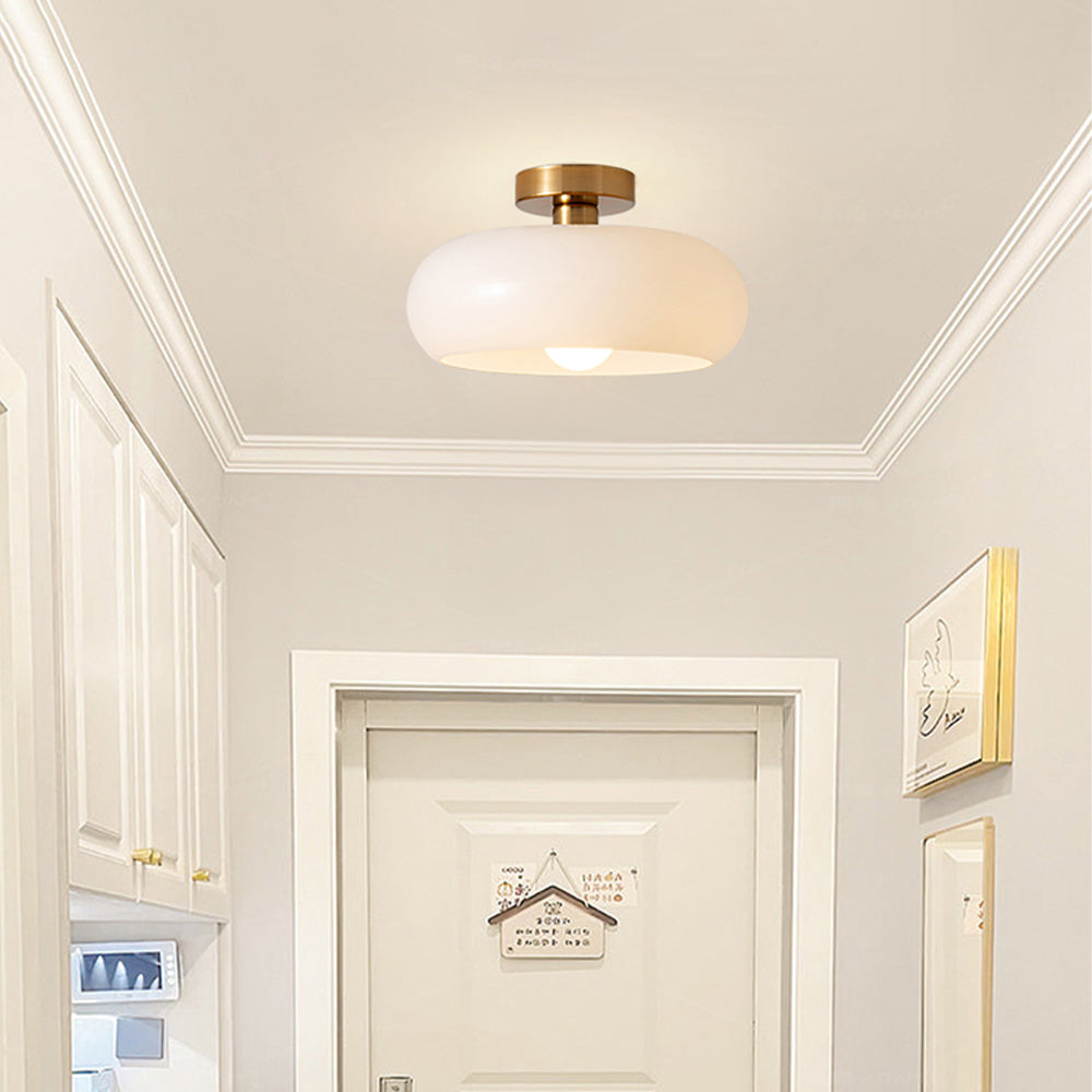 Vintage Gold Glass Pendant Ceiling Lights