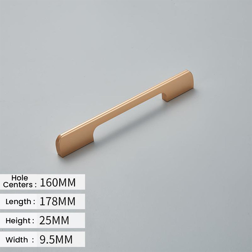 Solid Long Cabinet Bar Handles