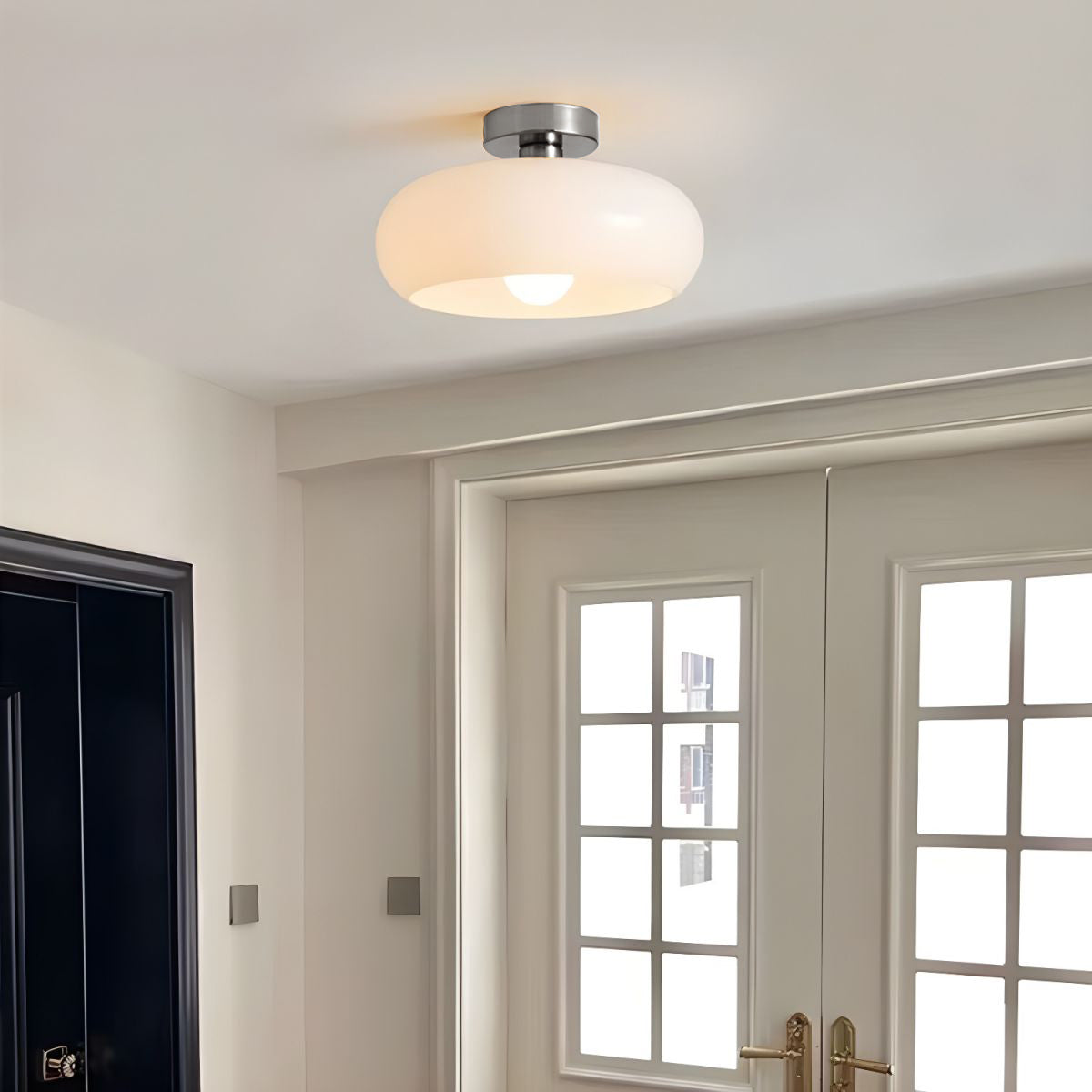 Vintage Gold Glass Pendant Ceiling Lights