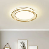 Modern LED Circle Flush Mount Ceiling Light