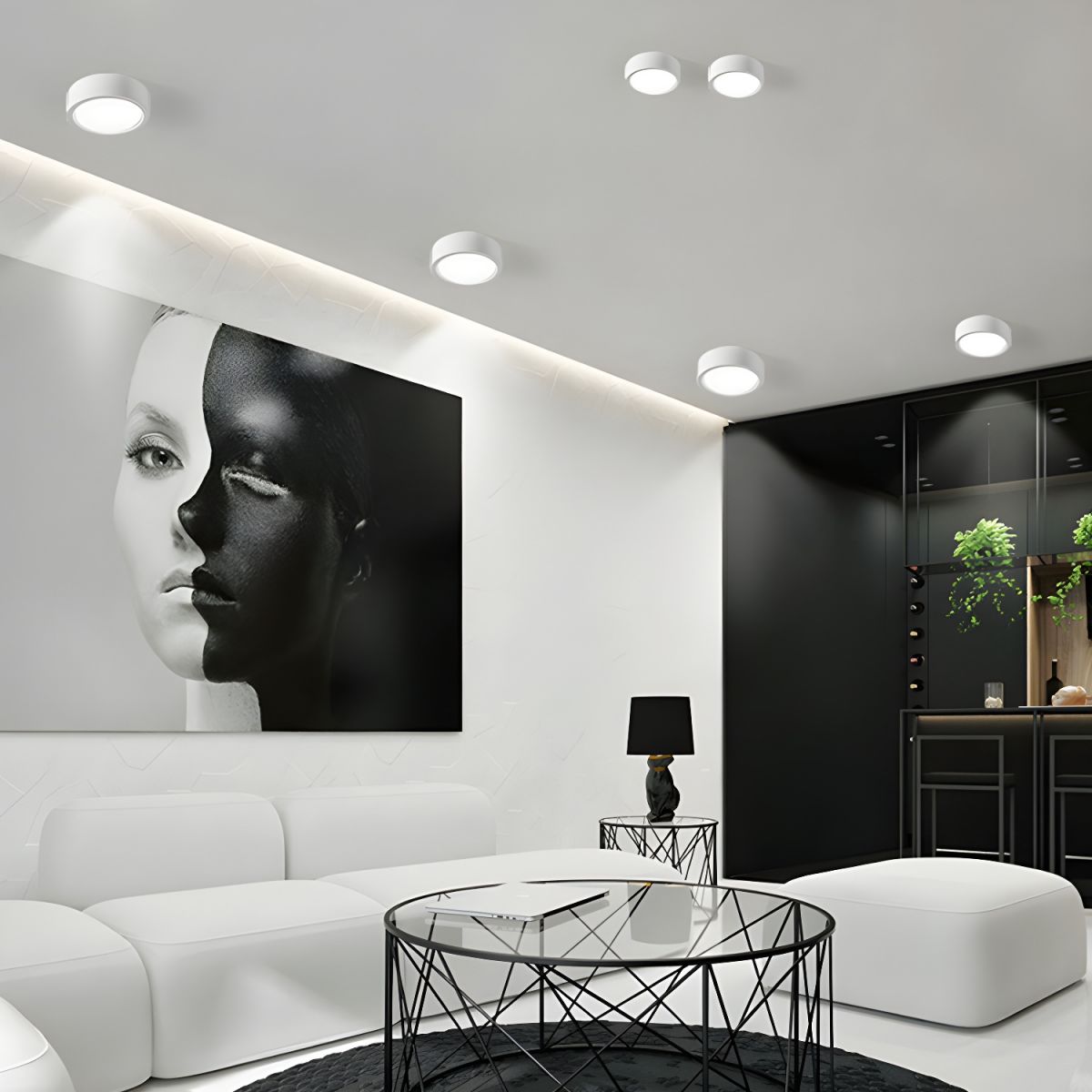 Nordic Small Flush Mount Ceiling Lights