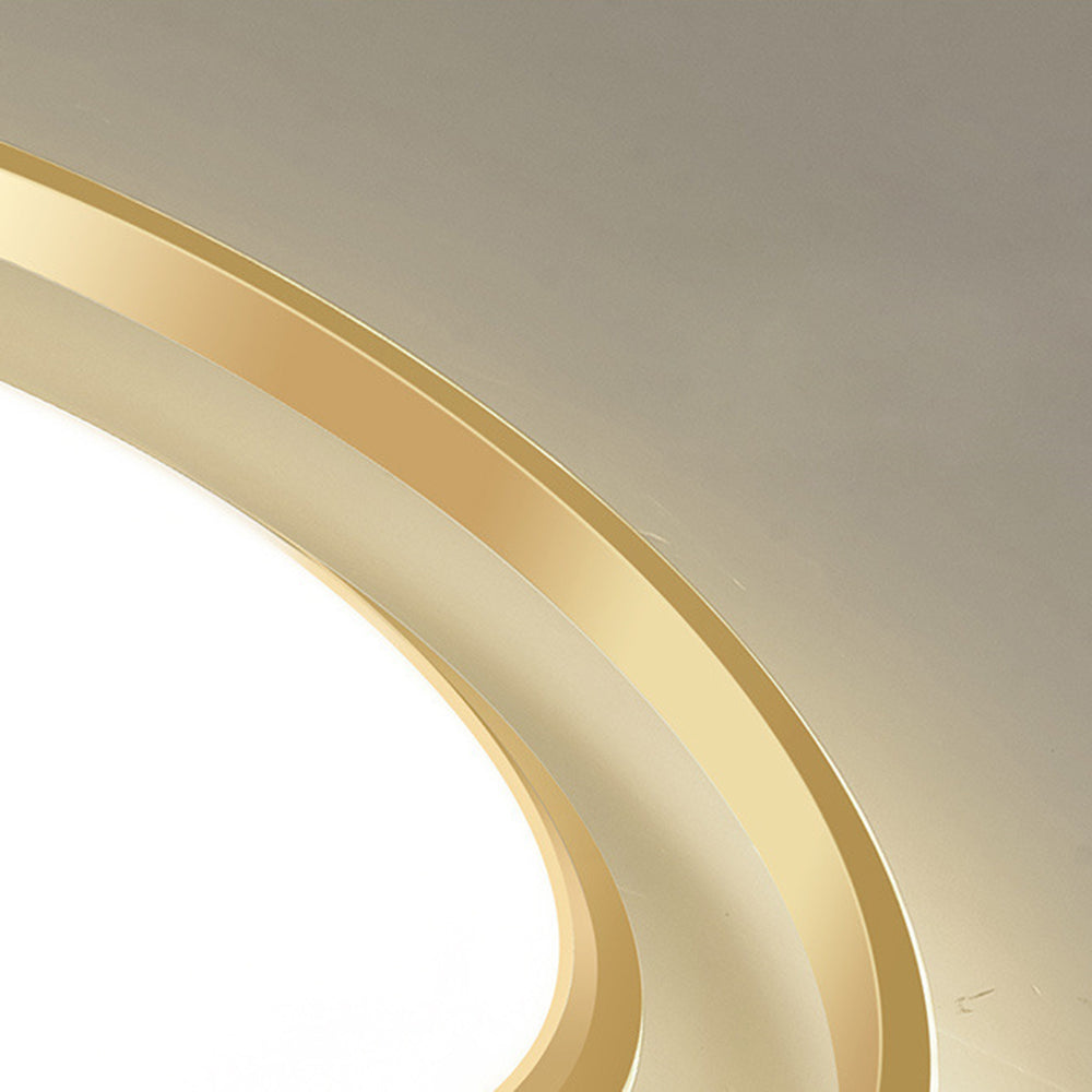 Modern LED Circle Flush Mount Ceiling Light