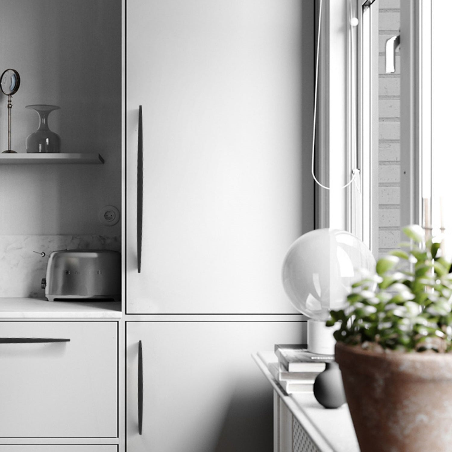 Aluminum Alloy Arch Drawer Pulls