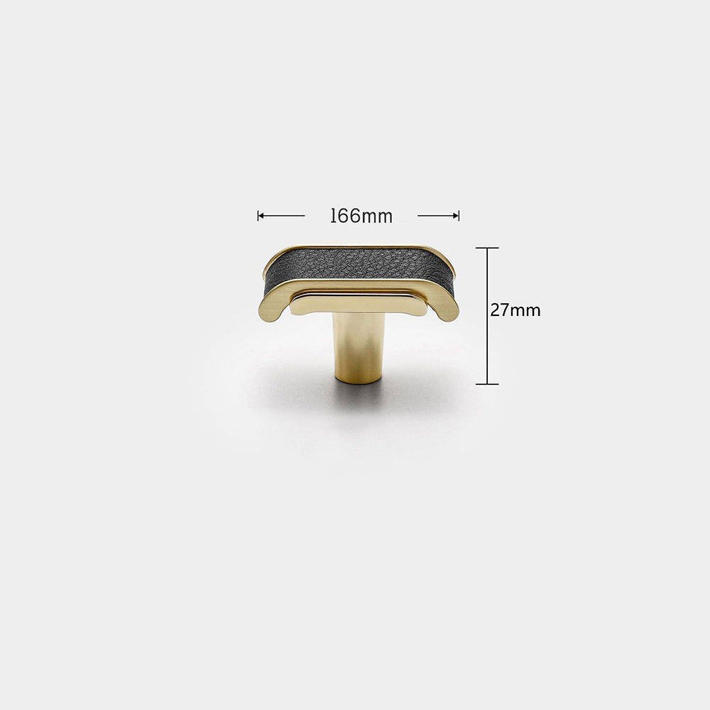 Luxury Leather Pattern Cabinet Pulls
