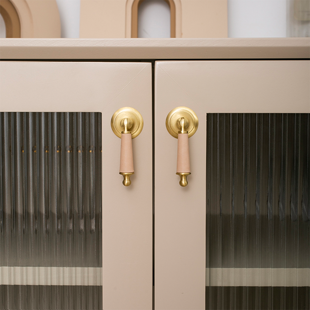 Leather Kitchen Cabinet Knobs