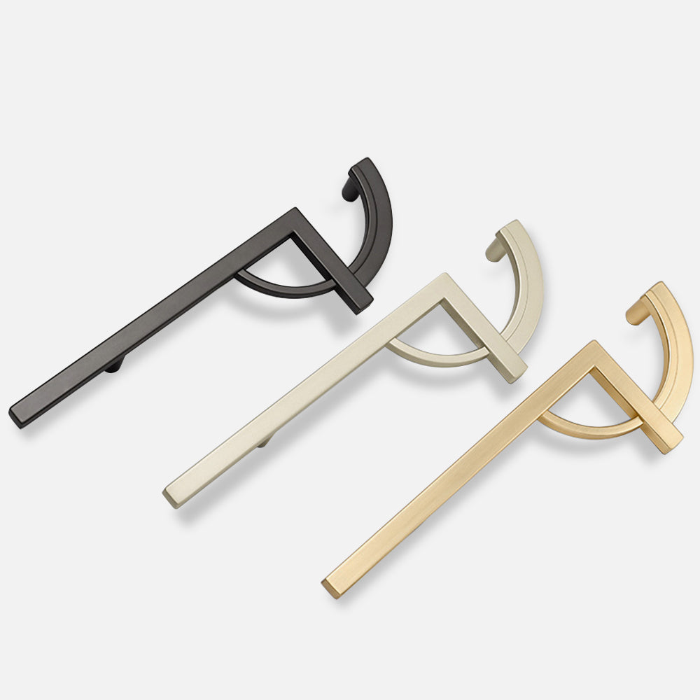 Unique Gold Paired Cabinet Pull Handles