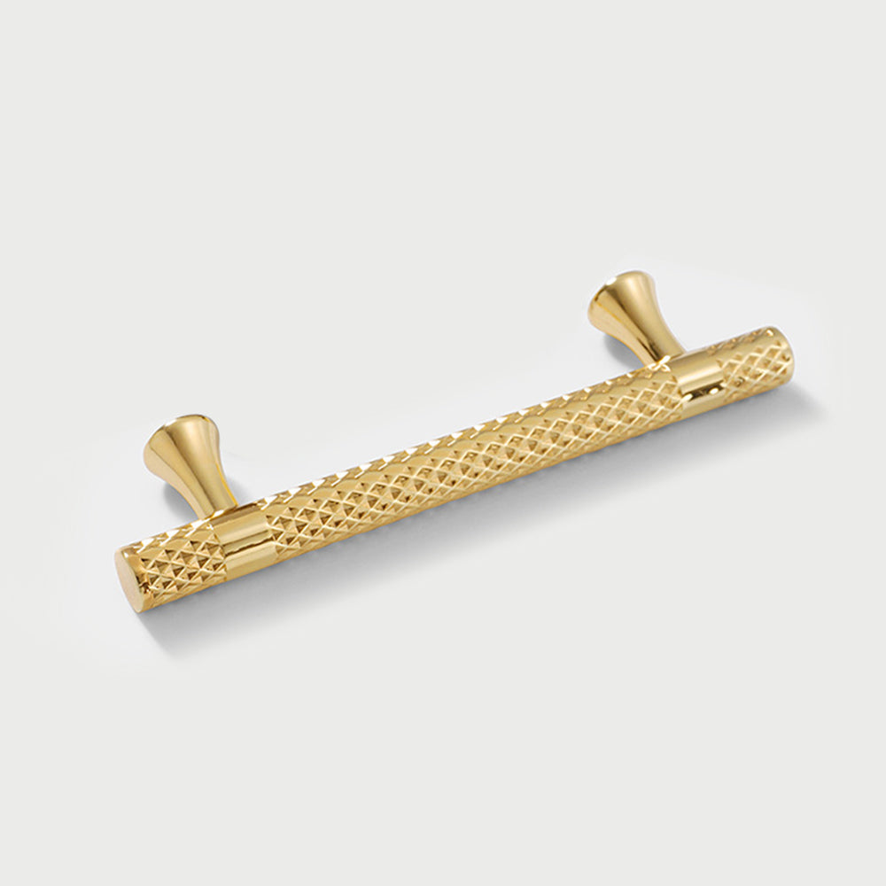 Solid Zinc Alloy Titanium Black Gold Door Handles