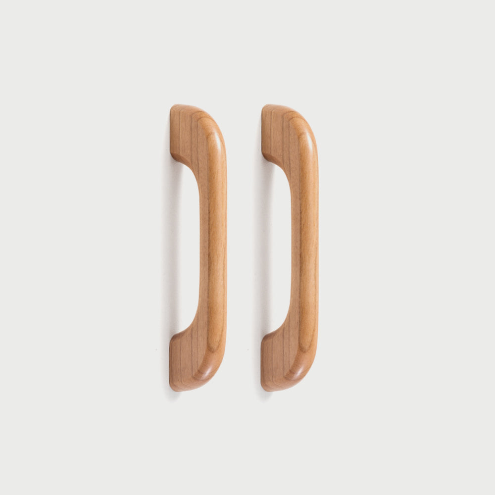 Solid Wood Curved Cabinet Arch Pulls
