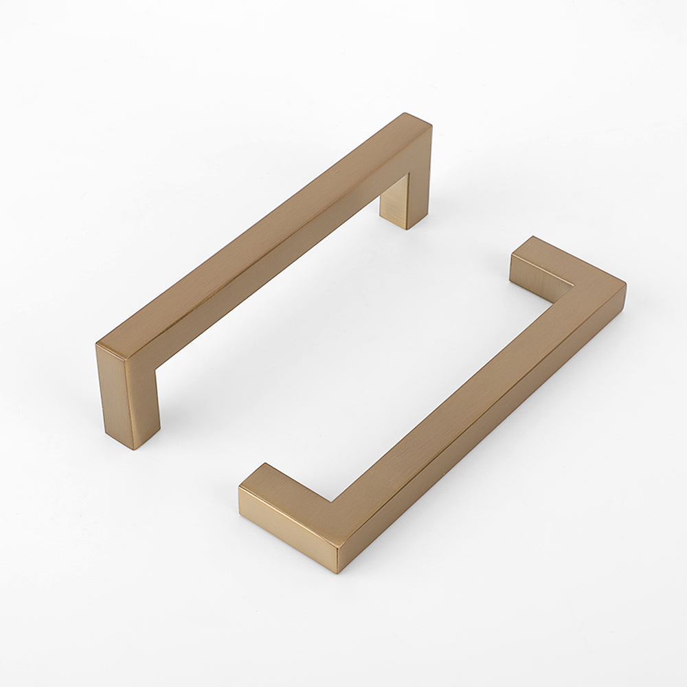 Antique Bronze Square Bar Handles